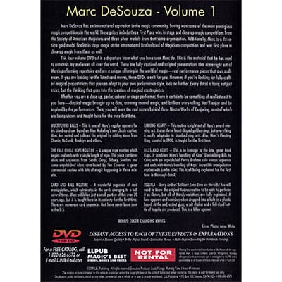 Master Works of Conjuring Vol. 2 by Marc DeSouza - DVD