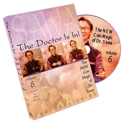 The Doctor Is In - The New Coin Magic of Dr. Sawa Vol 6 - DVD