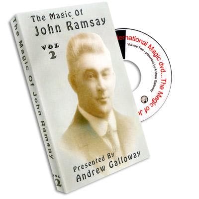 Magic of John Ramsay DVD #2 by Andrew Galloway (OPEN BOX)