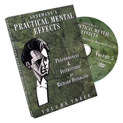 Annemann's Practical Mental Effects V3 by Richard Osterlind DVD (Open Box)