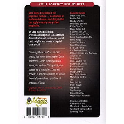 Card Magic Essentials by Royal Magic DVD (Open Box)