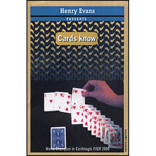  Cards Know (DVD and Props) by Henry Evans - DVD