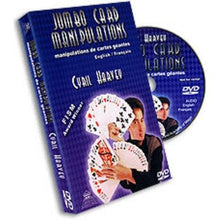  Jumbo Card Manipulation by Cyril Harvey DVD