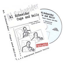  Al Schneider Cups & Balls by L&L Publishing - DVD