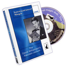  David Williamson Raccoon Lecture by International Magic DVD (Open Box)