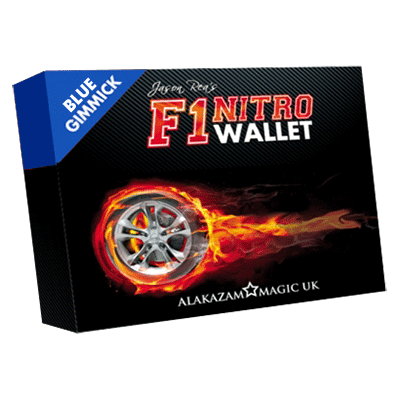 F1 Nitro Wallet Blue (Online Iinstructions and Gimmick) by Jason Rea - Trick