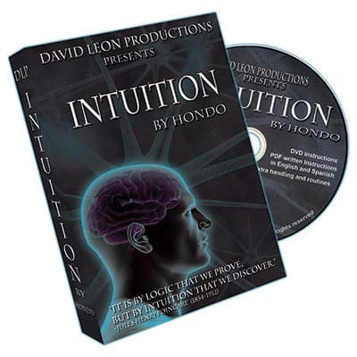 Intuition (With Cards and DVD) by Hondo and David Leon Productions (Open Box)
