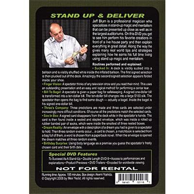 Stand Up and Deliver by Jeff Blum DVD