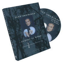  Jeff Sheridan Genius at Work Vol 2 Card Manipulation - DVD (OPEN BOX)