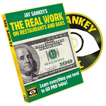  Real Work On Restaurants And Bars by Jay Sankey DVD (Open Box)
