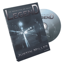  Legend (DVD and Gimmicks) by Justin Miller and Kozmomagic  - DVD