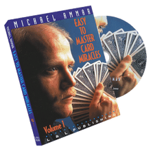  Easy to Master Card Miracles Volume 1 by Michael Ammar