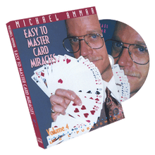  Easy to Master Card Miracles Volume 4 by Michael Ammar - DVD