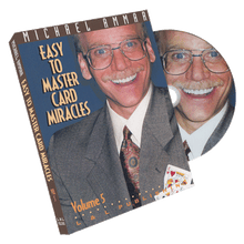  Easy to Master Card Miracles Volume 5 by Michael Ammar - DVD