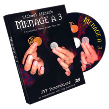  Menage A 3 (DVD and coins) by Michael Afshin and Roy Kueppers - DVD
