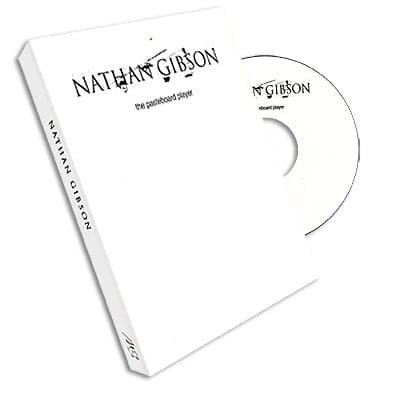The Pasteboard Player by Nathan Gibson DVD (Open Box)