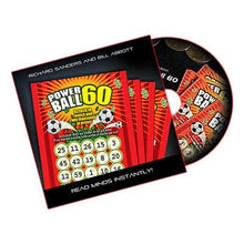  Powerball 60 (DVD, Gimmick, US Lotto) by Richard Sanders and Bill Abbott