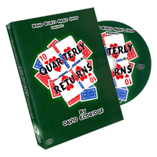  Quarterly Returns Torn and Restored Card by David Eldridge and Brad Burt - DVD