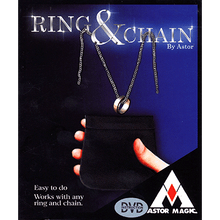  Ring & Chain (DVD included) by Astor Magic - DVD
