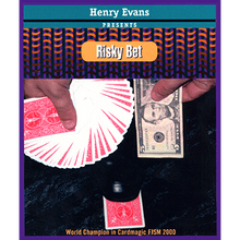  Risky Bet (Blue) (US Currency, Gimmick and VCD) by Henry Evans
