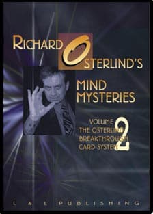 Mind Mysteries Vol 2 (Breakthru Card System) by Richard Osterlind
