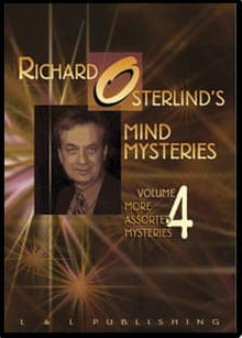  Mind Mysteries Vol 4 (More Assorted Mysteries) by Richard Osterlind (OPEN BOX)