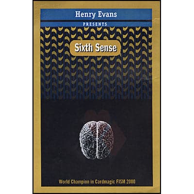 Sixth Sense BLUE (DVD and Props) by Henry Evans - DVD