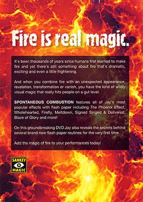 Spontaneous Combustion by Jay Sankey - DVD