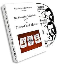  The School for Scoundrels DVD on Three Card Monte by Whit Haydn and Chef Anton (Open Box)