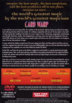World's Greatest Magic: Card Warp - DVD