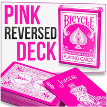  Reversed Back Bicycle Deck - Pink