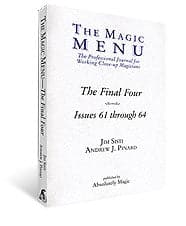  Final Four Magic Menu Book