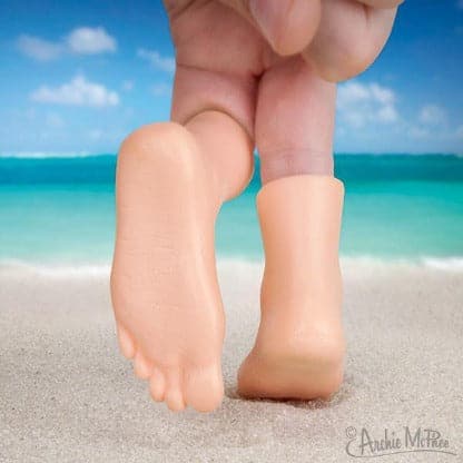 Finger Feet Light Skin Tone (Pair) by Archie McPhee