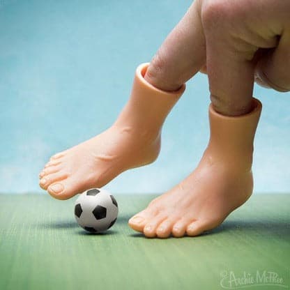 Finger Feet Light Skin Tone (Pair) by Archie McPhee