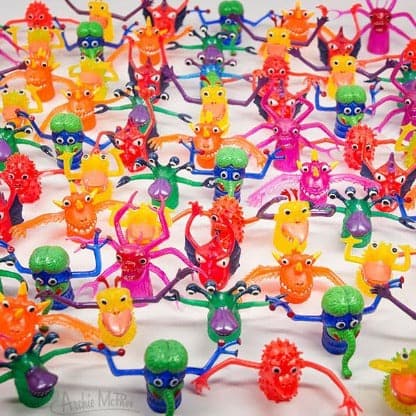 The Terrifying Finger Monsters (Each) by Archie McPhee