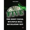 Five (DVD & Gimmicks) by Xeon Steel  - Trick