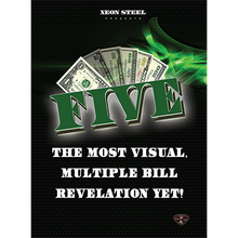  Five (DVD & Gimmicks) by Xeon Steel  - Trick