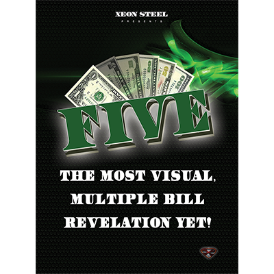 Five (DVD & Gimmicks) by Xeon Steel  - Trick