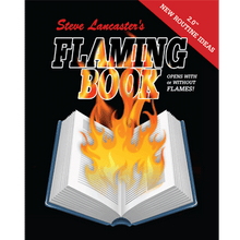  Flaming Book (Blank)