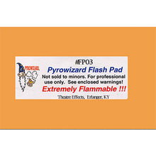  Theatre Effects Pyrowizard??Flash Paper Sheets - 2"x3" 20 sheets