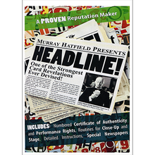  HEADLINE! (DVD and Gimmicks) by Murray Hatfield