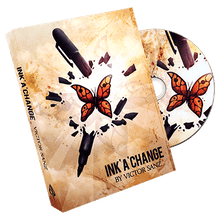  Ink'A'Change (DVD and Gimmick) by Victor Sanz and Balcony Productions - DVD