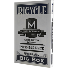  Jumbo Invisible Deck Bicycle (Blue) - Trick