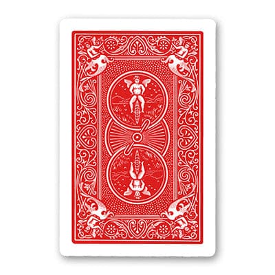 Jumbo Bicycle Card (Blank Face, RED Back) - Trick
