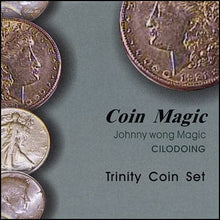  Trinity Coin Set (with DVD) by Johnny Wong - Trick