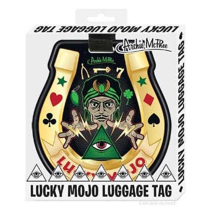 Lucky Mojo Luggage Tage by Archie McPhee