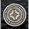 Full Dollar Coin (Gun Metal Grey) by Mechanic Industries - Trick