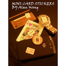  Mini Card Stickers (12 sheets) by Alan Wong- Trick