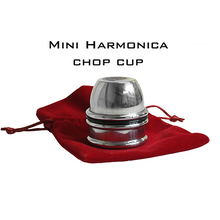  Mini Harmonica Chop Cup (Aluminum) by Leo Smetsers - Trick