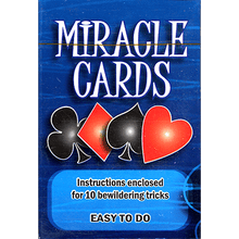  Miracle Cards (stripper deck) by Vincenzo Di Fatta - Tricks